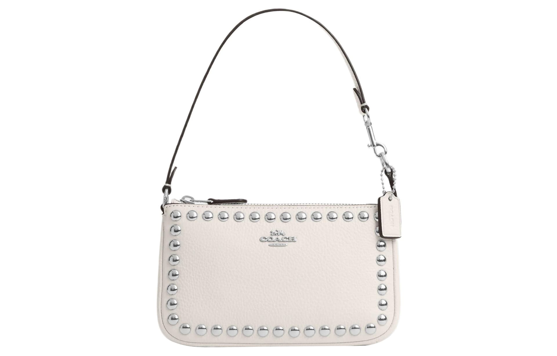 Мини-сумка COACH Nolita 19 White - изображение 1