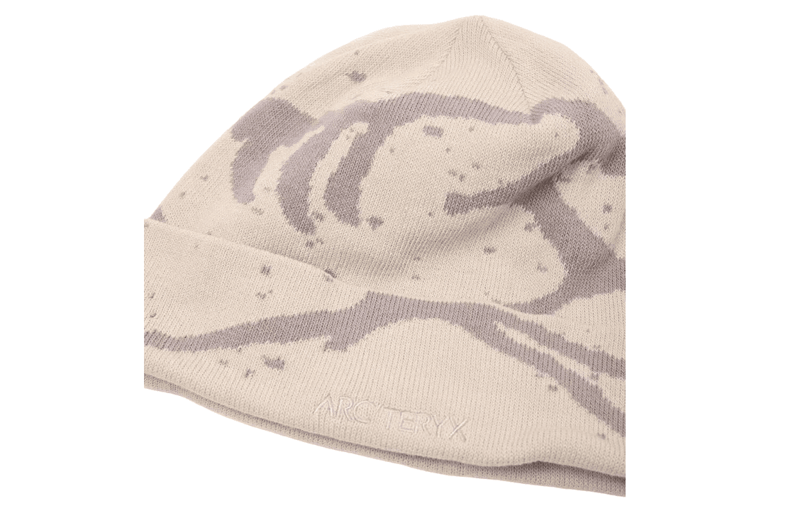 Шапка Arcteryx Logo Beanie Eggshell White - изображение 3