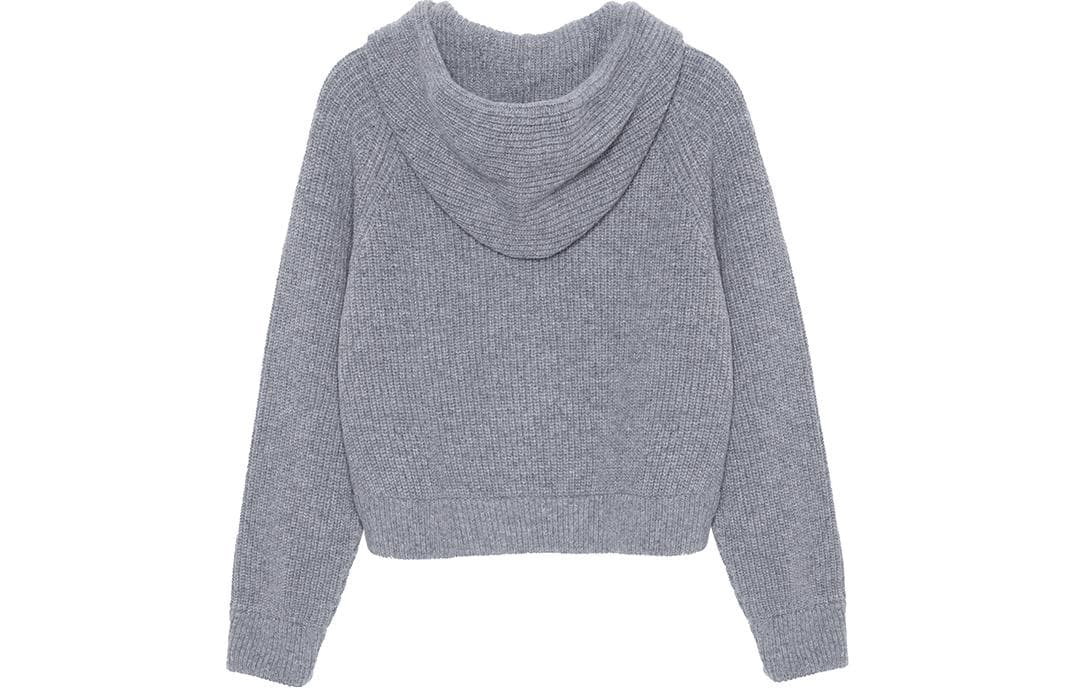 Худи CELINE Logo Wool Hoodie Gray - изображение 2