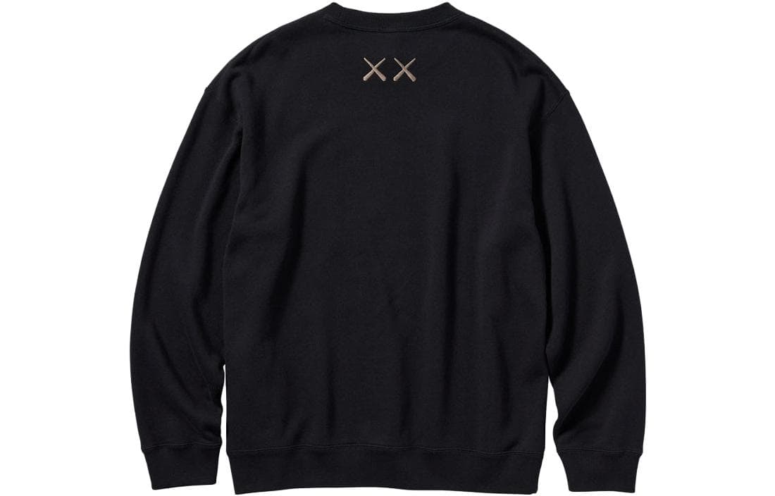 Кофта UNIQLO SS23 Cartoon Print Crewneck Sweatshirt Black - изображение 2