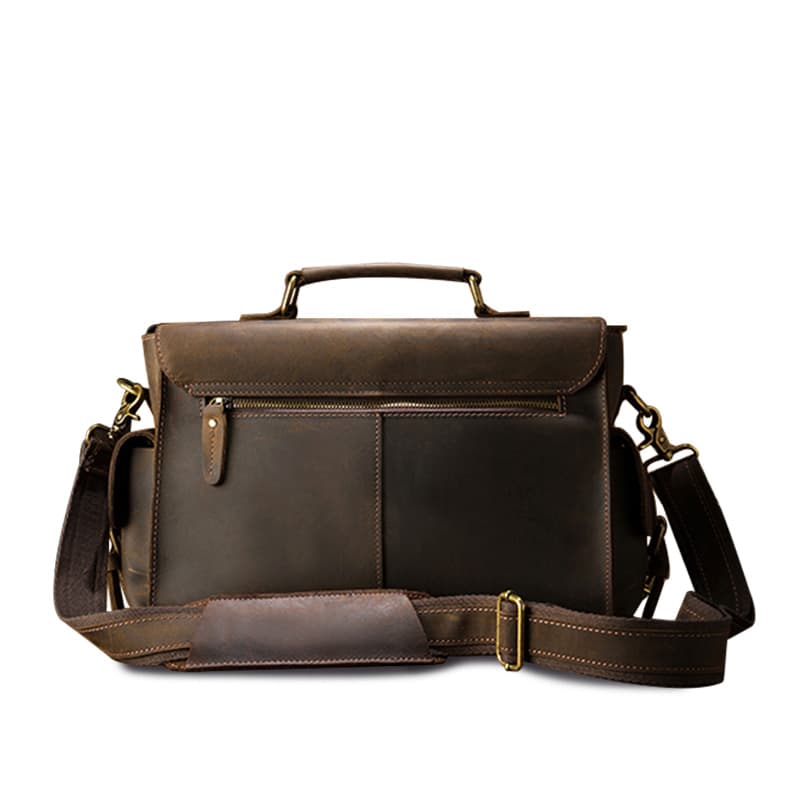 Сумка Simple&nature Camera Messenger Bag Dark Brown - изображение 3