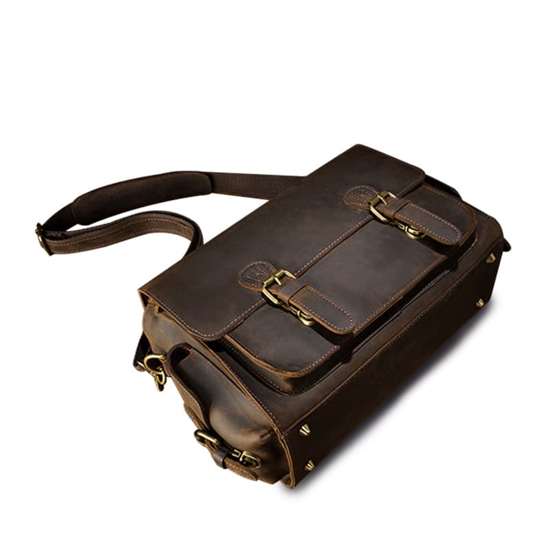 Сумка Simple&nature Camera Messenger Bag Dark Brown - изображение 1