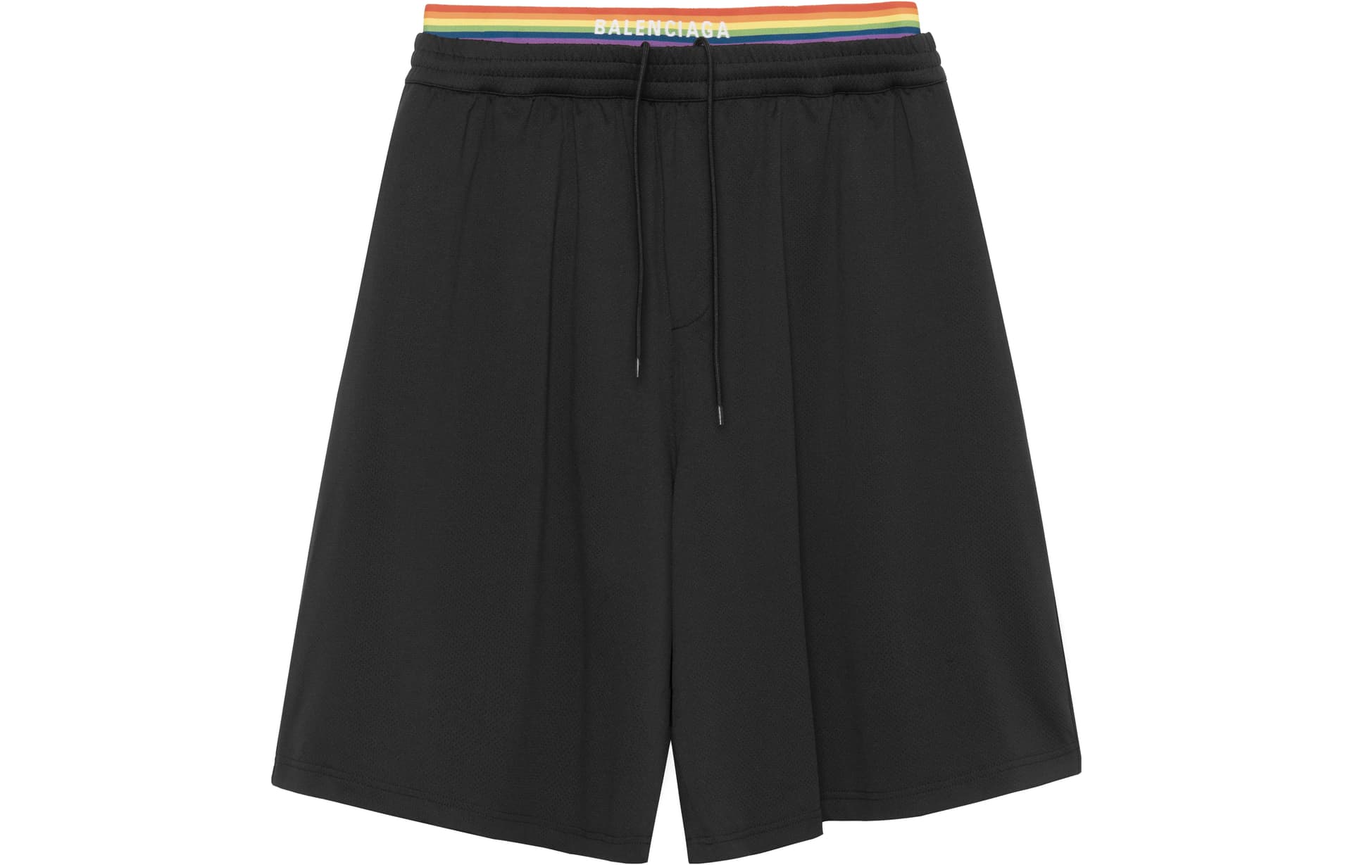 Шорты Balenciaga FW22 Logo Stripe Shorts - изображение 2
