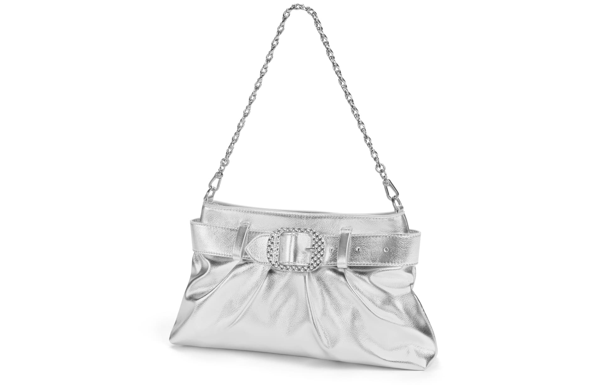 Мини-сумка CHARLESKEITH ck NoirCreamDark BrownSilver - изображение 2