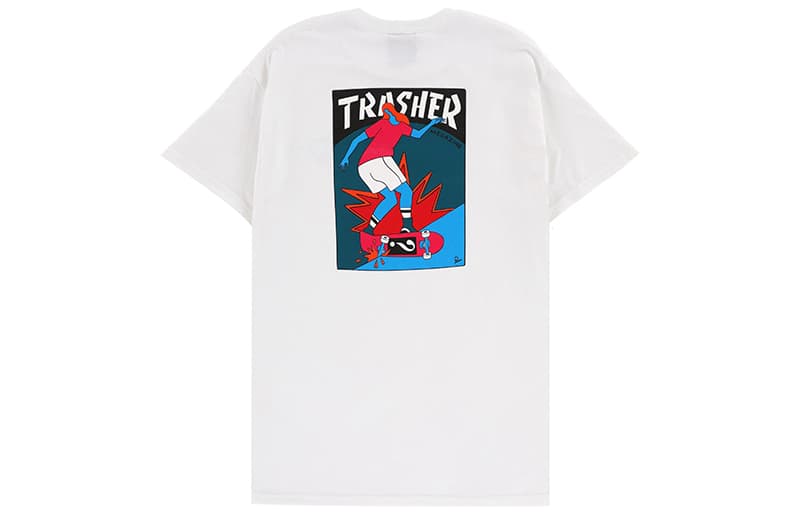 Футболка Thrasher x parra hurricane tee T - изображение 1