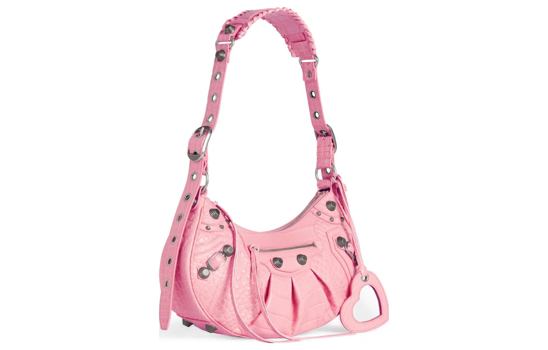 Мини-сумка Balenciaga Le Cagole Pink - изображение 2