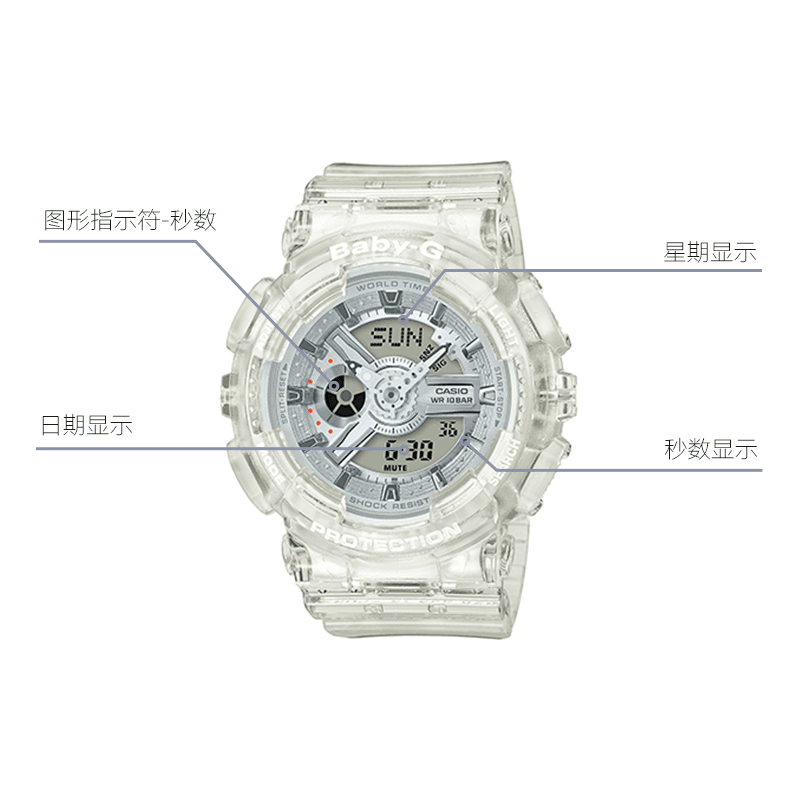 Часы CASIOBABY-G BA-110CR-7A - изображение 6