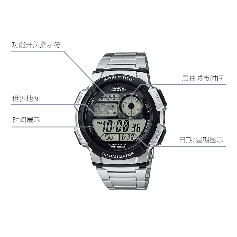 Часы CASIO YOUTH 100 AE-1000WD-1A - изображение 4