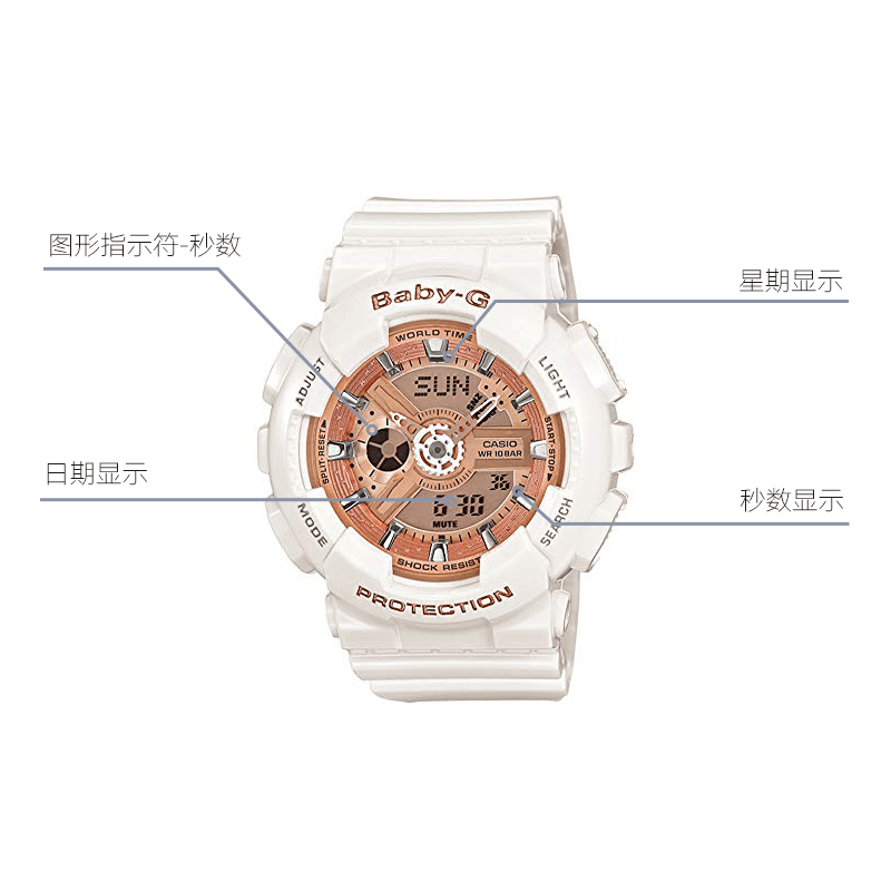 Часы Casio Baby-G BA-110-7A1 - изображение 4