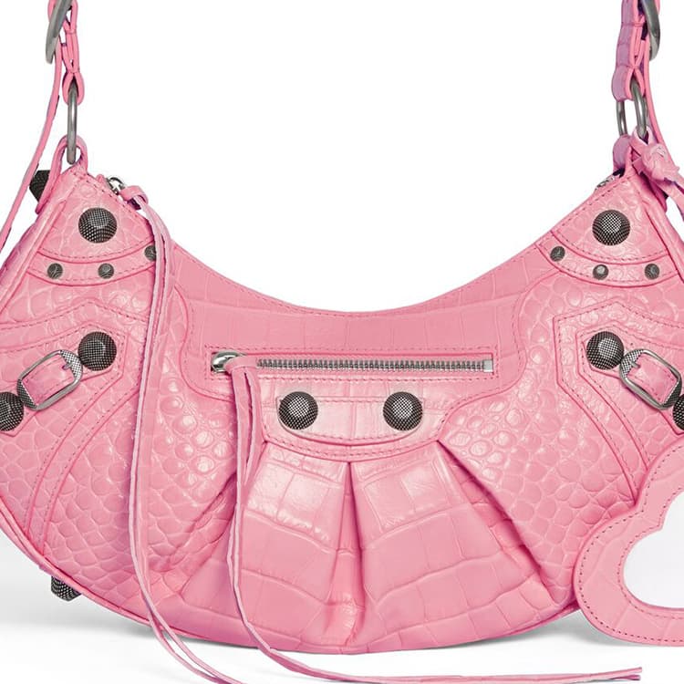 Мини-сумка Balenciaga Le Cagole Pink - изображение 5