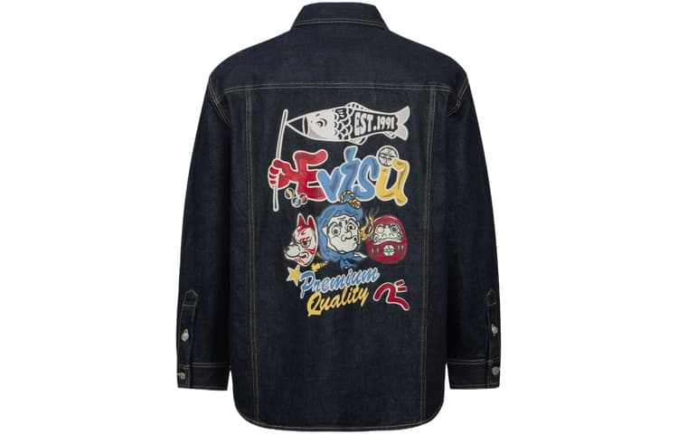 Джинсовая куртка EVISU AW23 - изображение 2