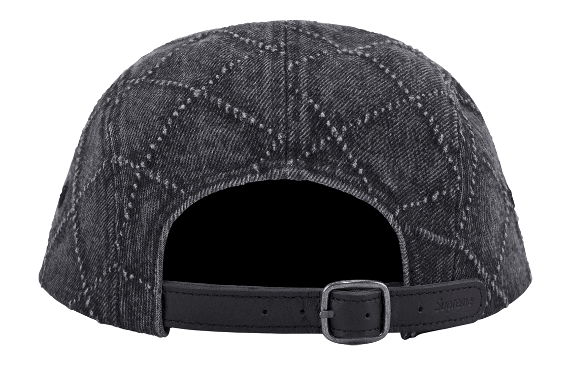 Кепка Supreme FW23 WEEK 5 PUNCHED DENIM CAMP CAP - изображение 2