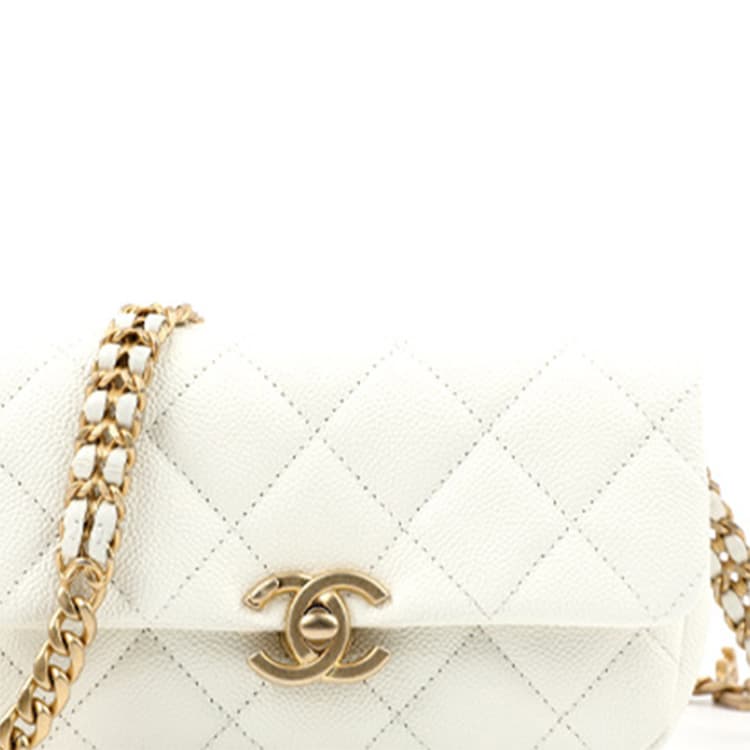 Сумка через плечо Chanel 22P White - изображение 4
