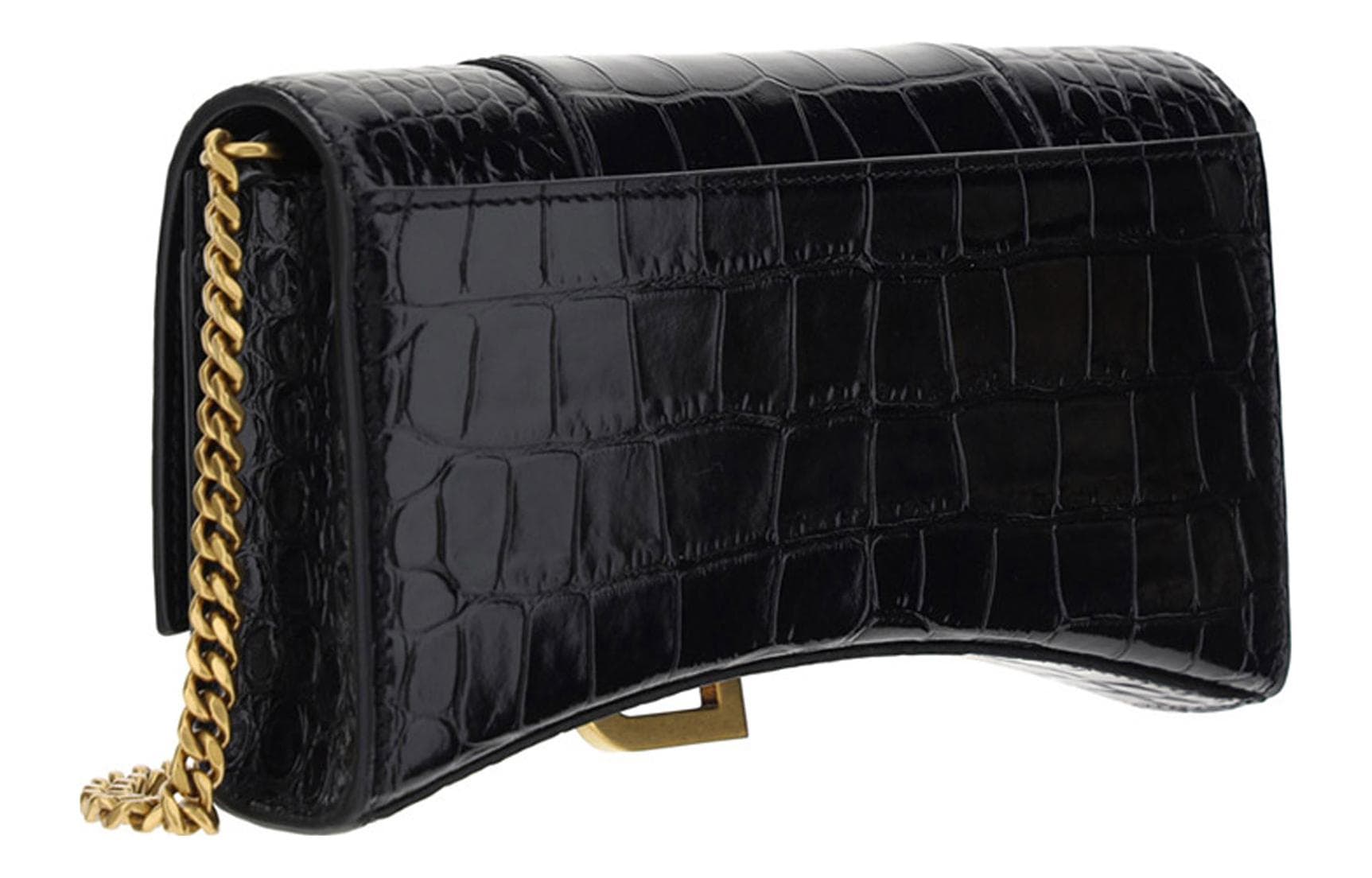 Мини-сумка Balenciaga Hourglass Mini Black - изображение 5