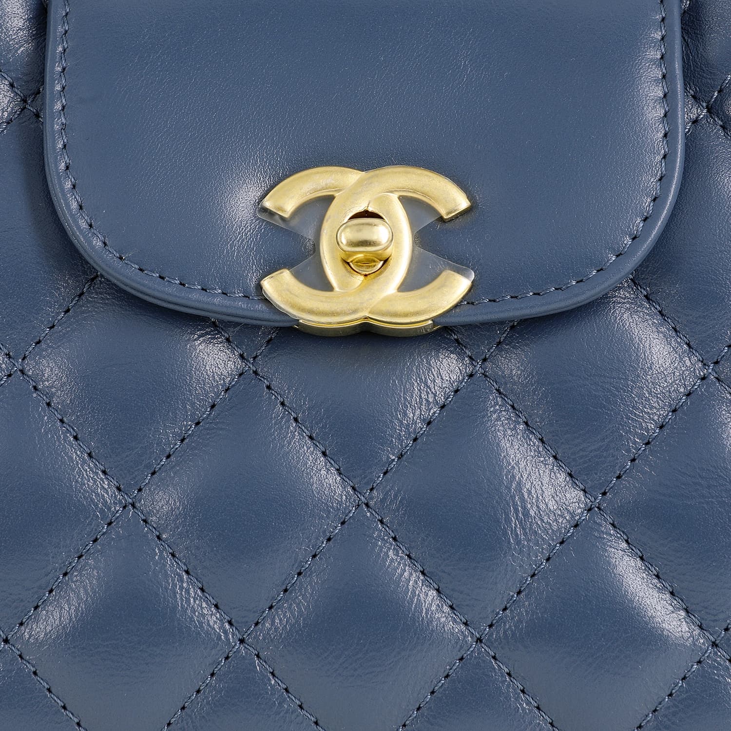 Сумка Chanel Kelly Mini Grey Blue - изображение 4
