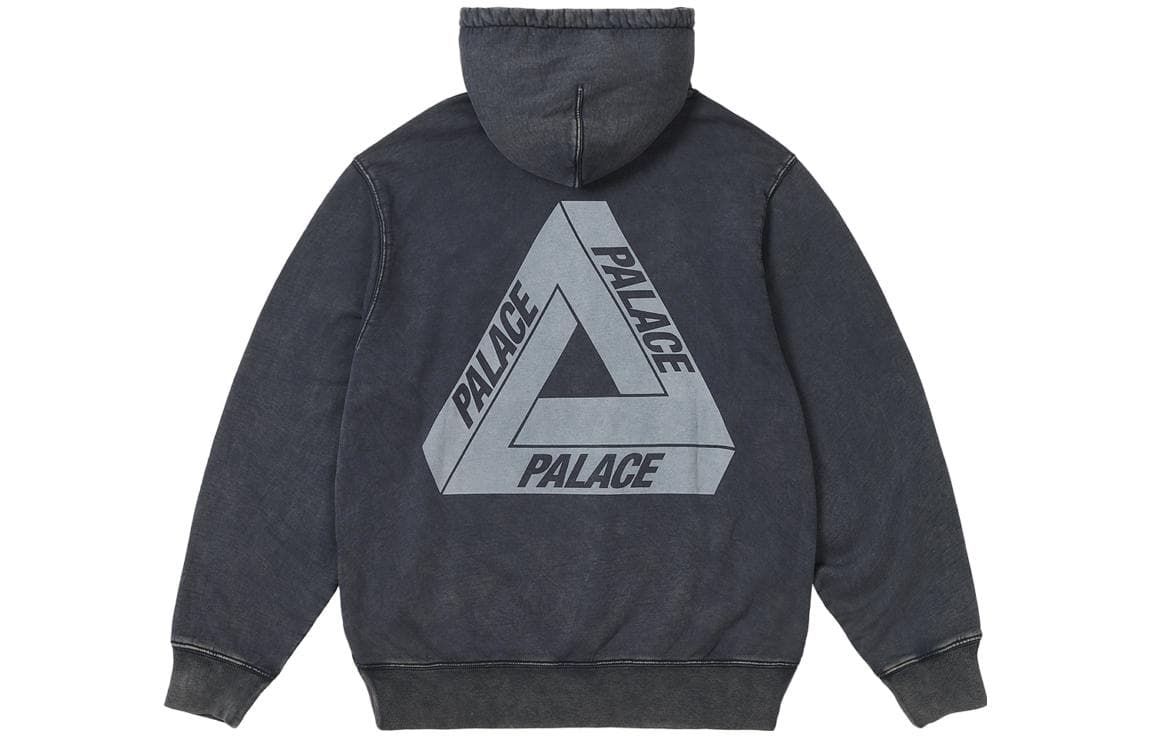 Худи PALACE FW23 WASHED OUT TRI-FERG HOOD LOGO - изображение 2