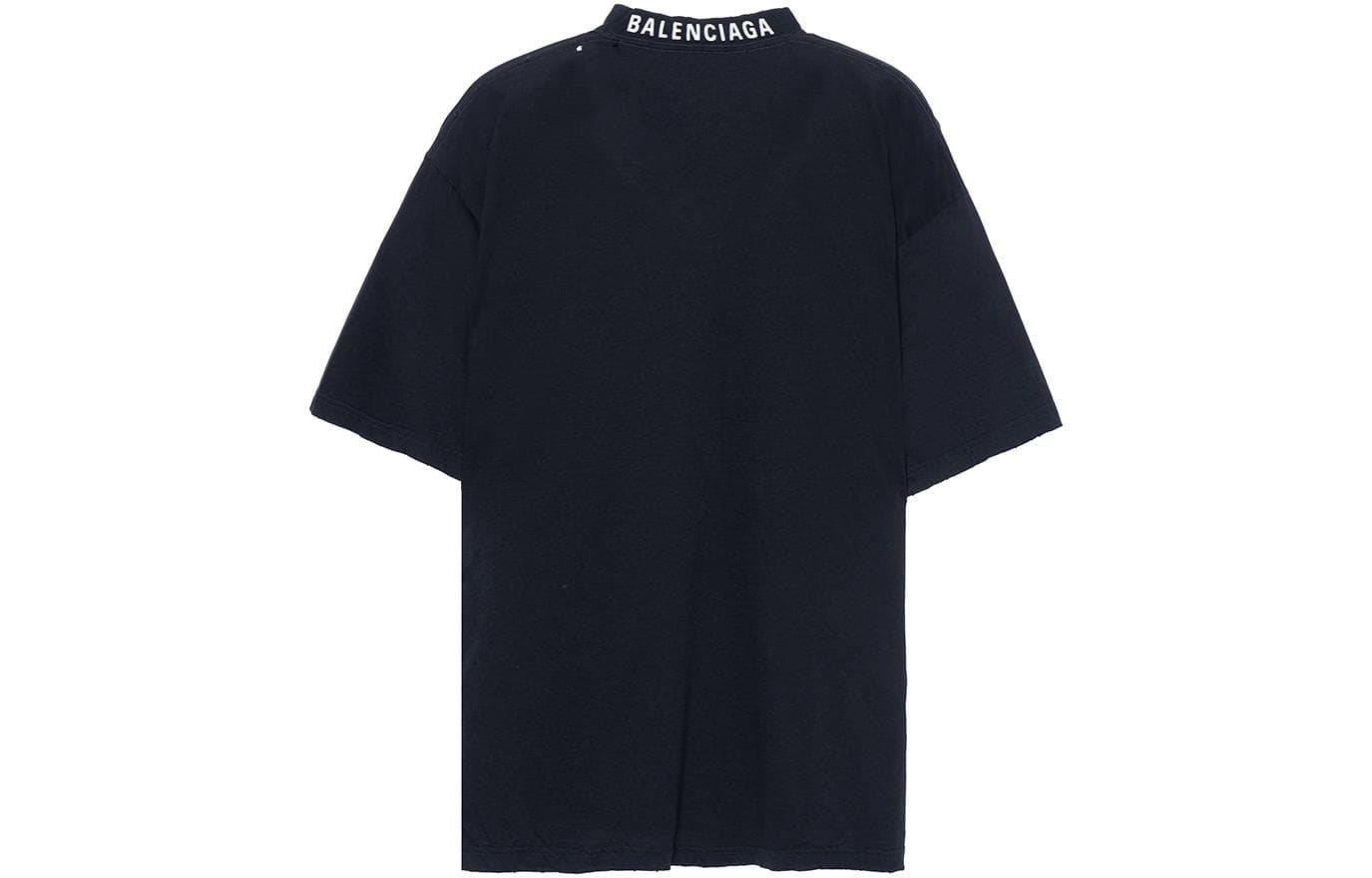 Футболка Balenciaga SS23 Letter Print T-Shirt Black - изображение 2