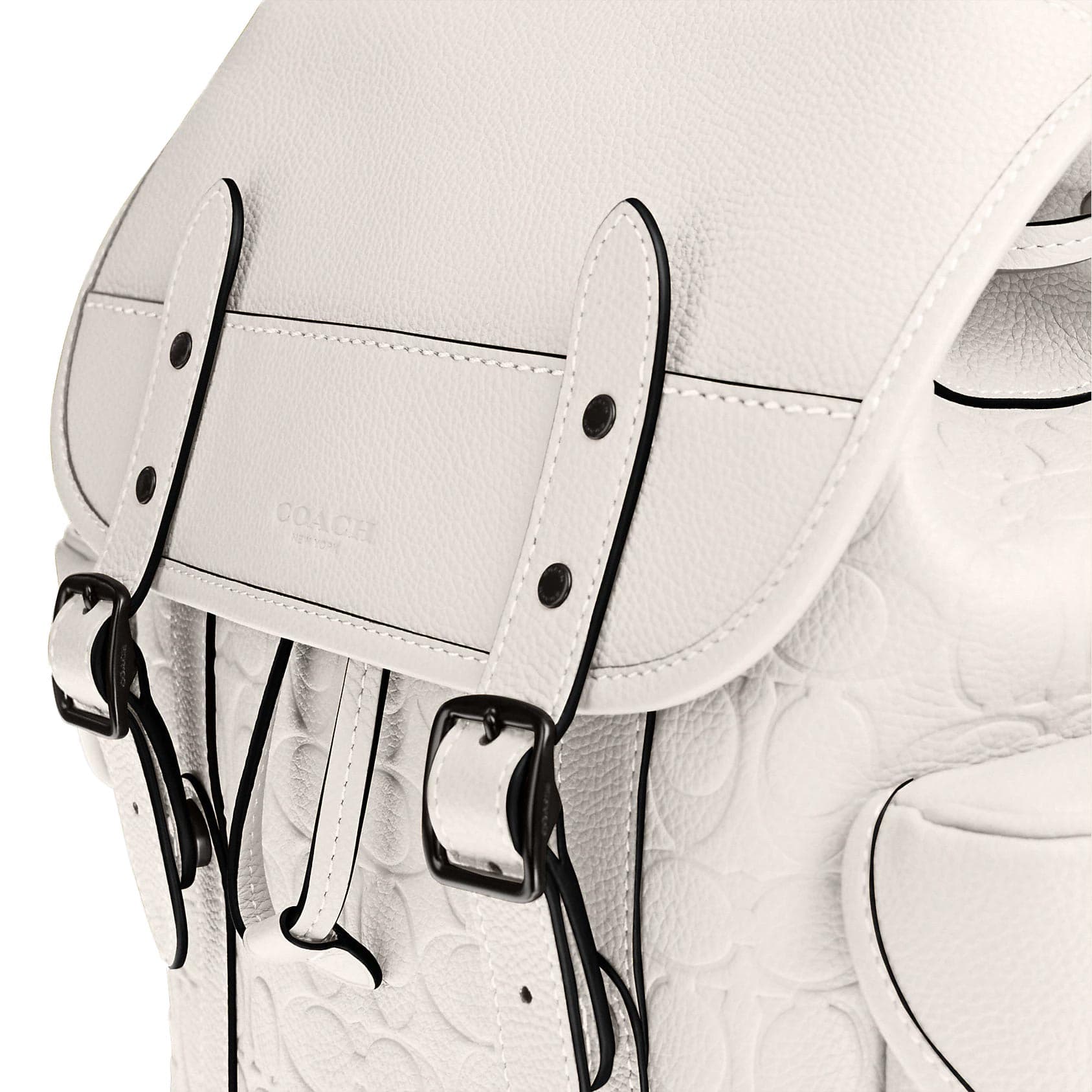 Рюкзак COACH Hitch 31 Backpack White - изображение 4