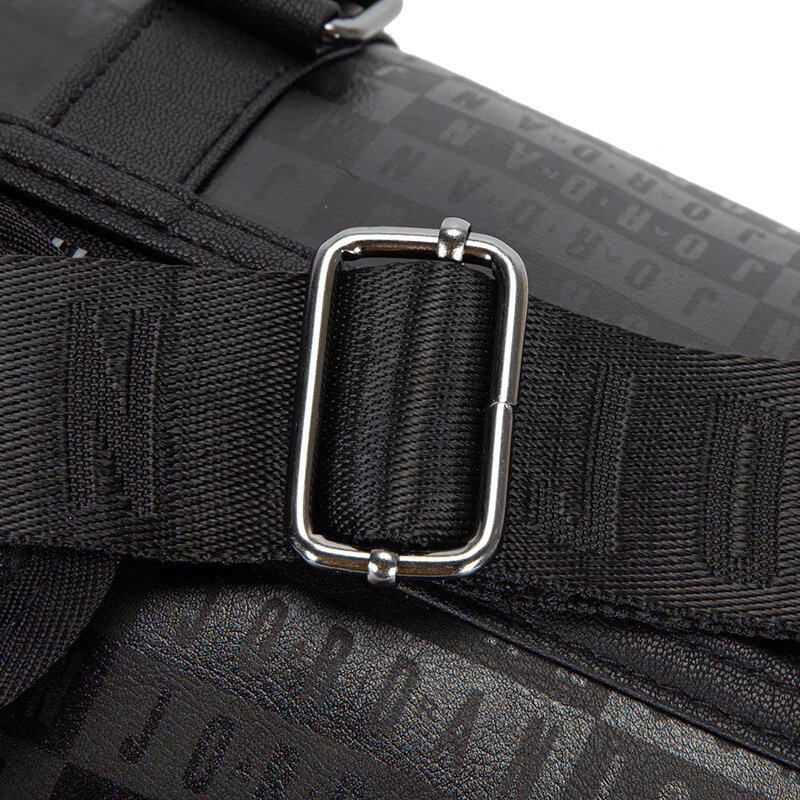 Спортивная сумка Jordan Large Capacity Leather Sports Bag Black - изображение 4