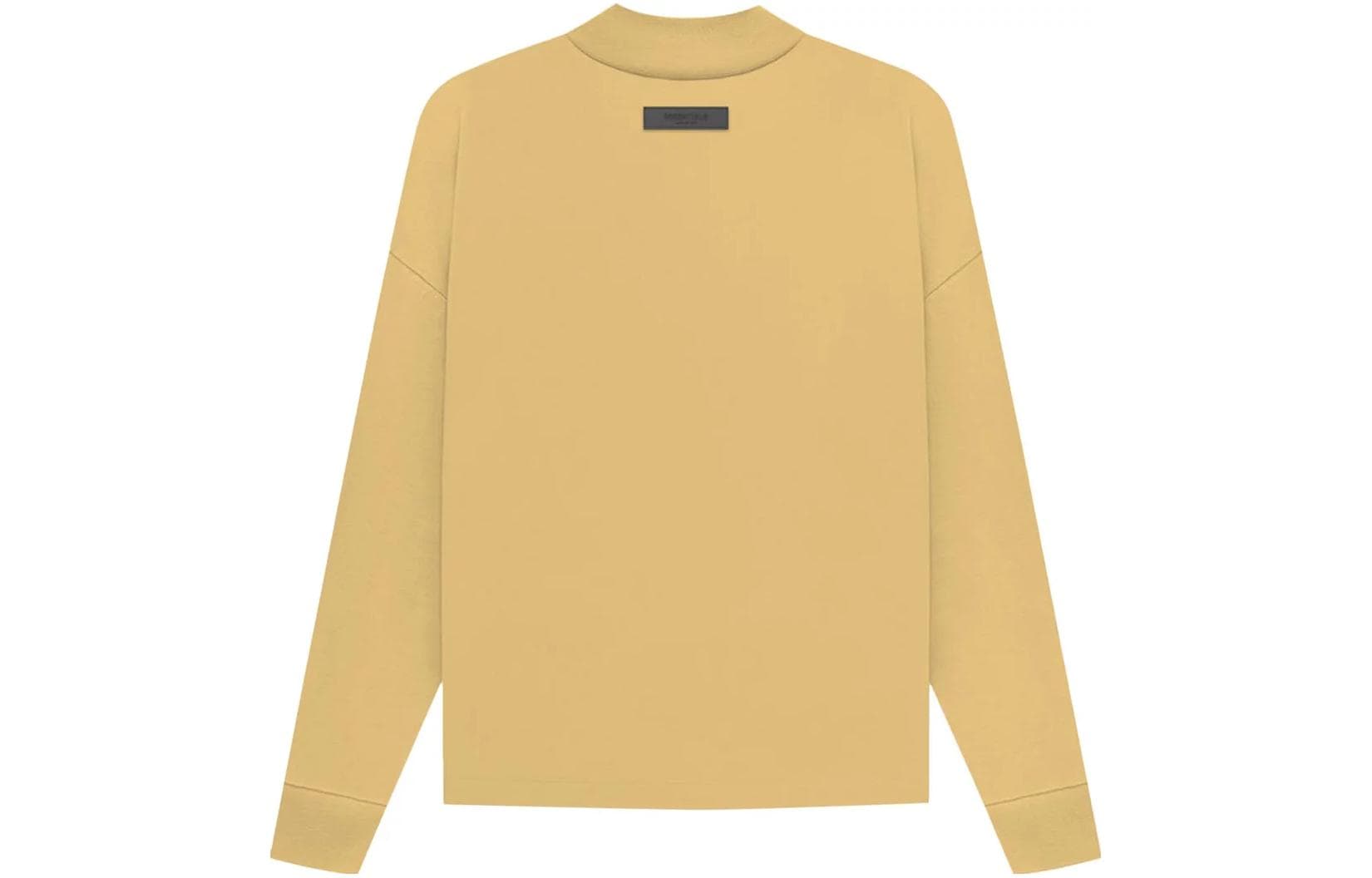 Футболка Fear of God Essentials LS Tee Light tuscan LogoT - изображение 2