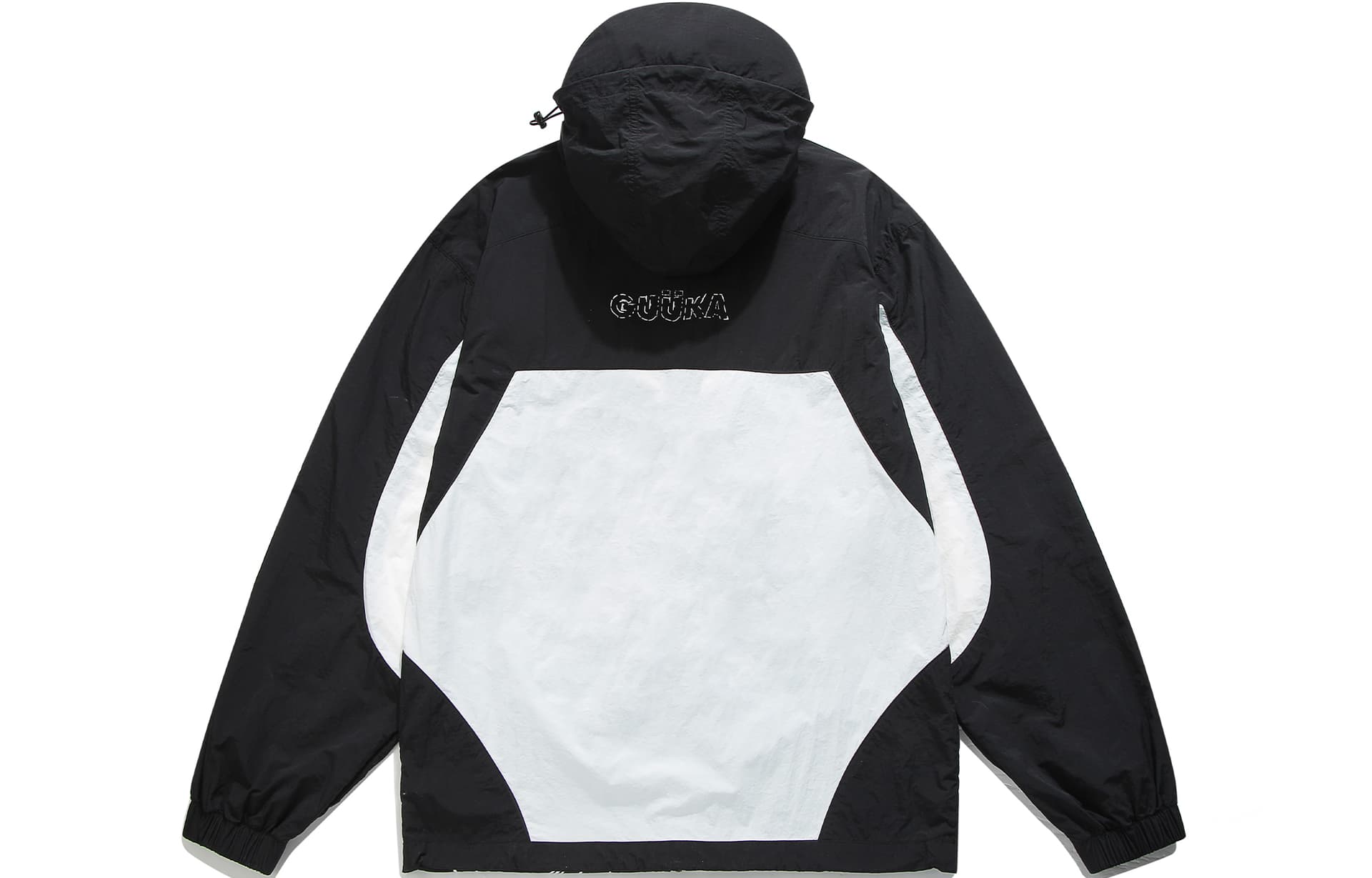 Ветровка Guuka Hooded Zip-Up Jacket Black - изображение 2