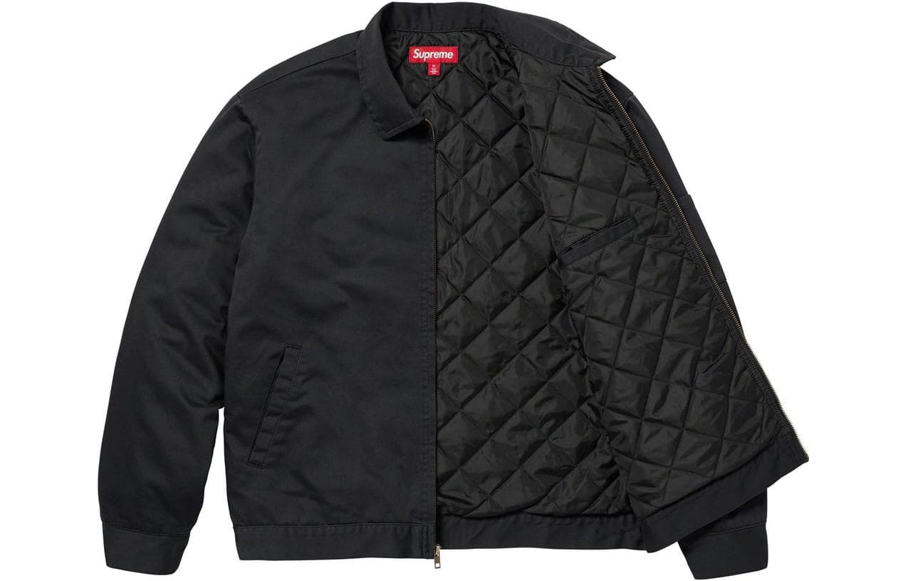 Куртка Supreme x H.R. GIGER FW23 WEEK8 EMBROIDERED WORK JACKET - изображение 3