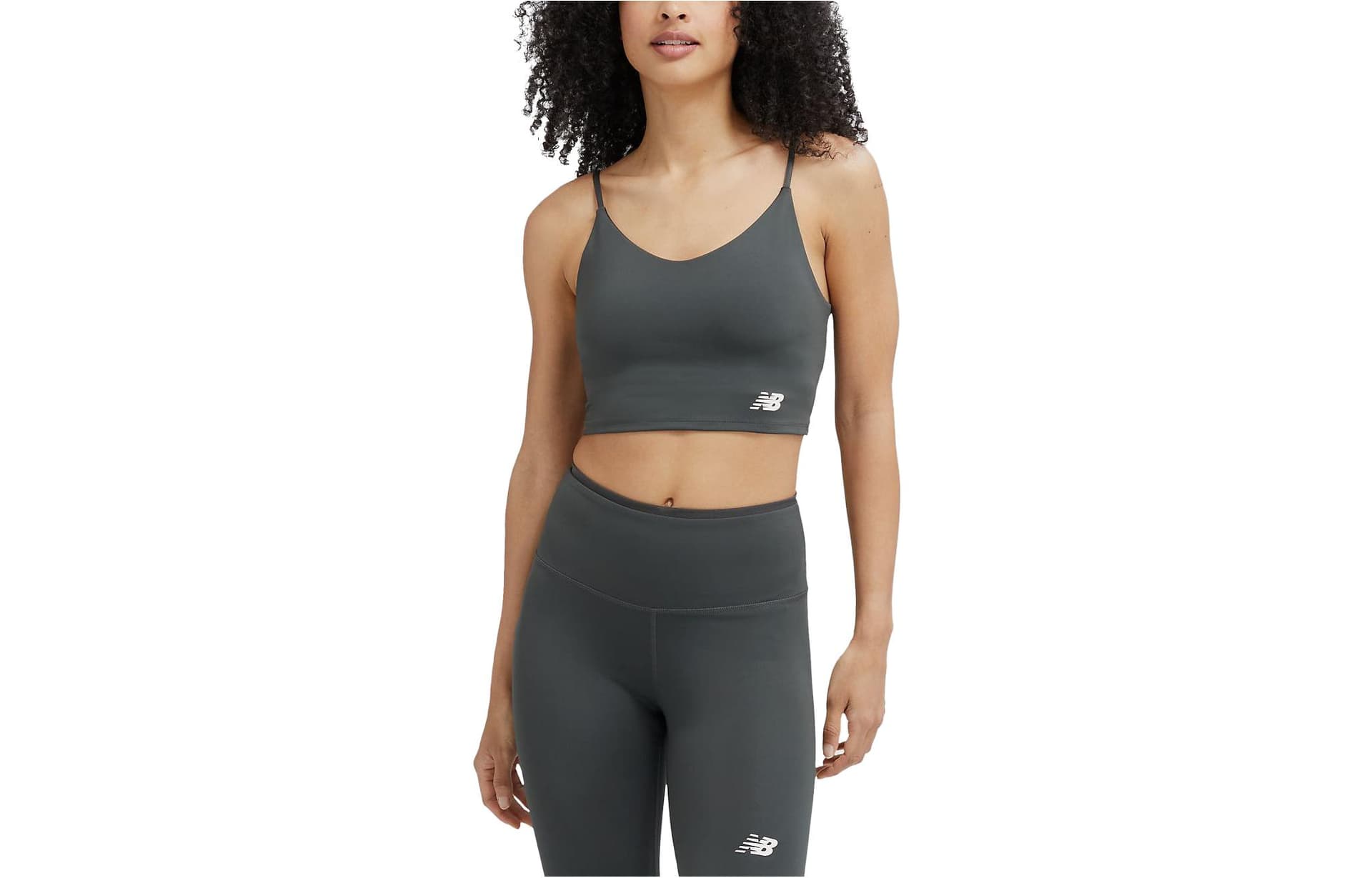 Бюстгальтер New Balance Linear Heritage Soft Bra Top - изображение 1
