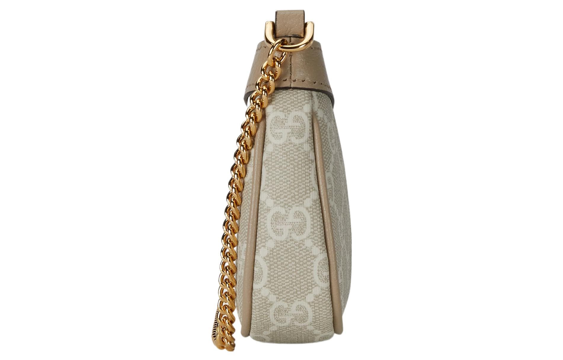 Мини-сумка Gucci Ophidia Mini Beige - изображение 3