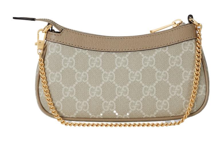 Мини-сумка Gucci Ophidia Mini Beige - изображение 4
