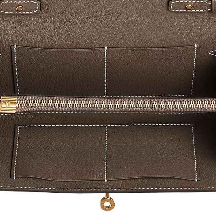 Сумка через плечо Hermes Kelly To Go 18 Etoupe - изображение 4