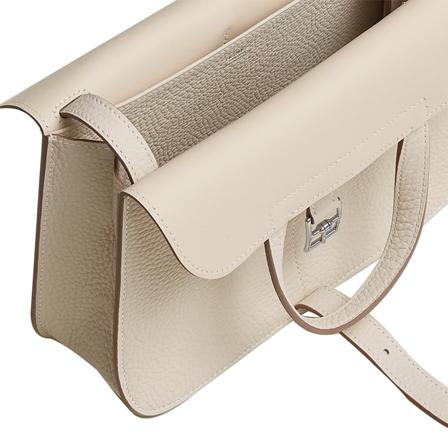 Сумка через плечо HERMES Halzan 25 Togo 10 Craie - изображение 4