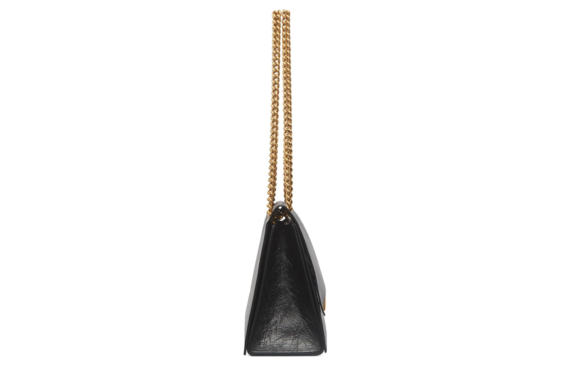 Сумка через плечо Balenciaga Crush Black Gold - изображение 2