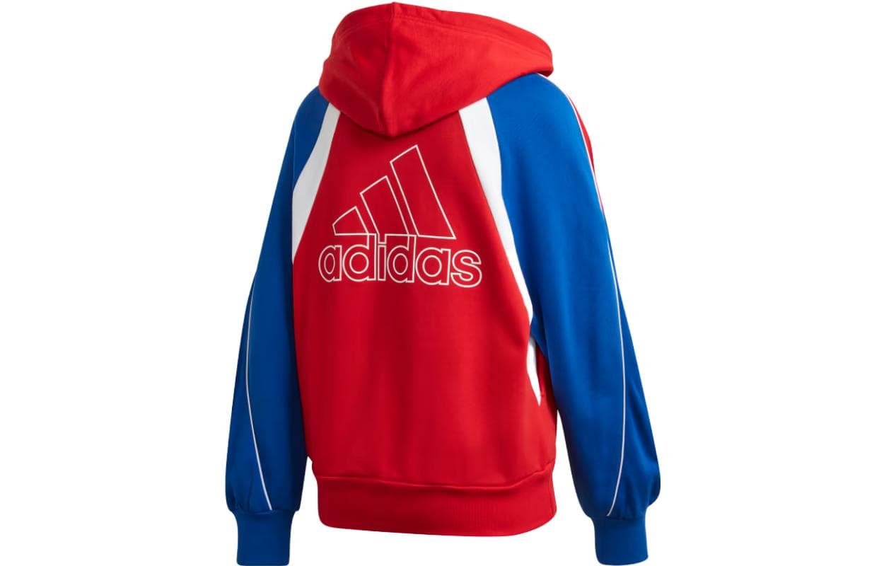 Куртка adidas Colorblock Full Zip Hoodie - изображение 2