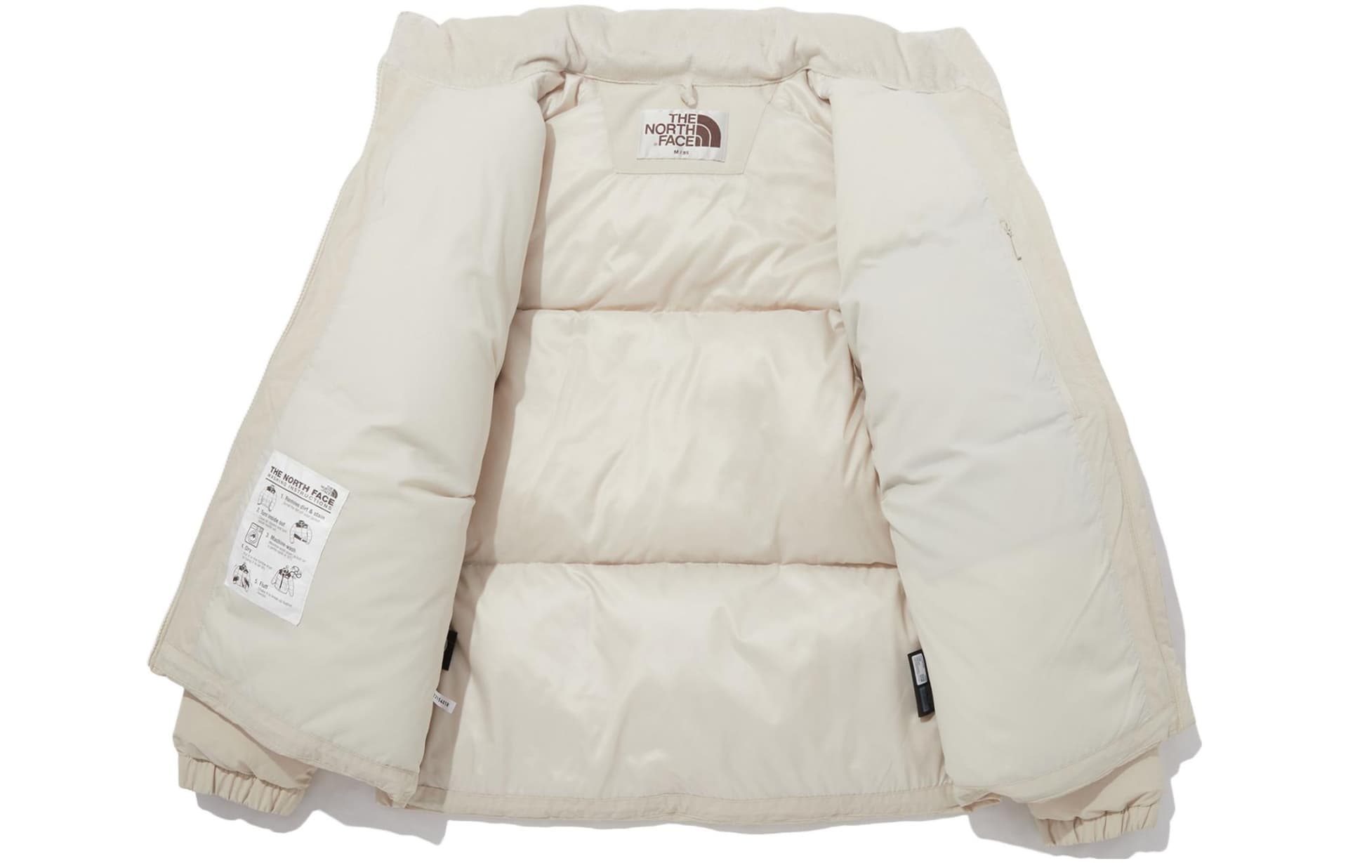 Зимняя куртка The North Face Logo Jacket White - изображение 3