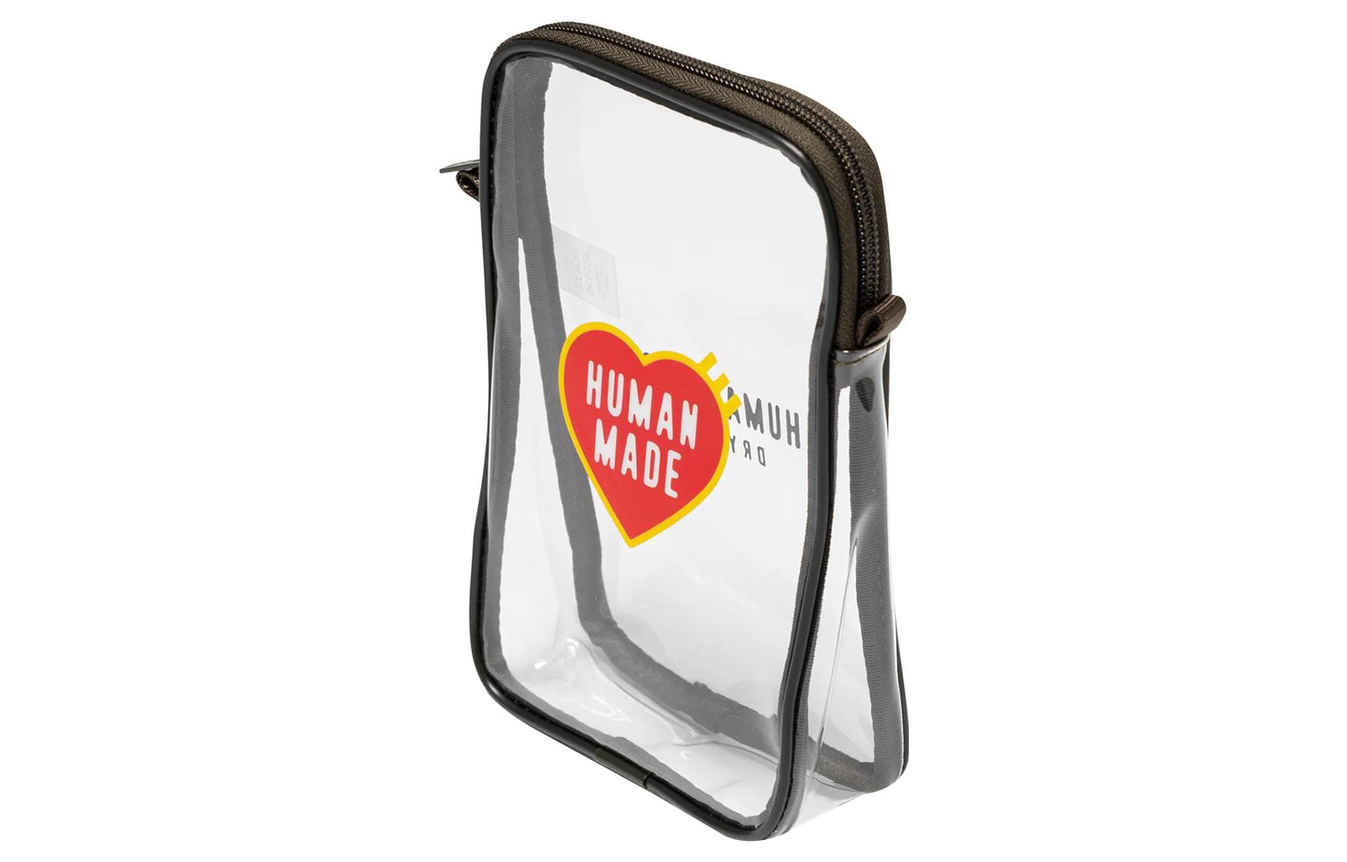 Сумка для телефона HUMAN MADE Logo PVC Crossbody Bag Olive - изображение 5