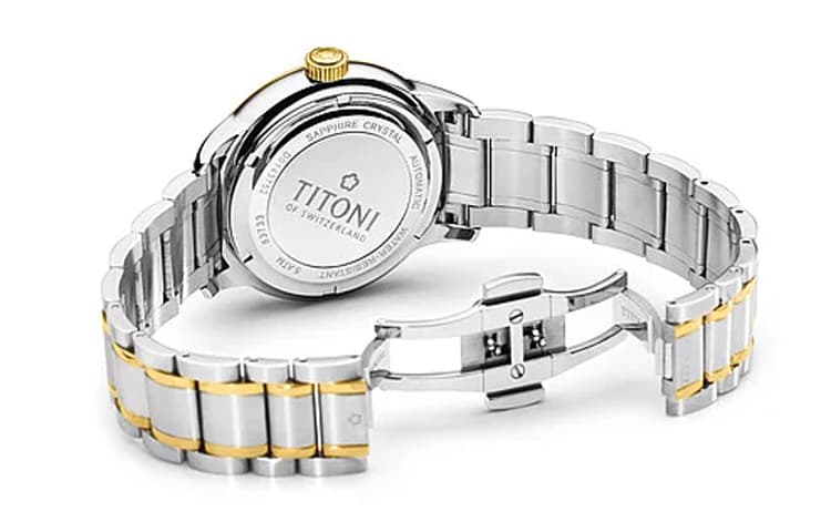 Часы TITONI 50 40mm PVD PVD 83733 SY-561 - изображение 3