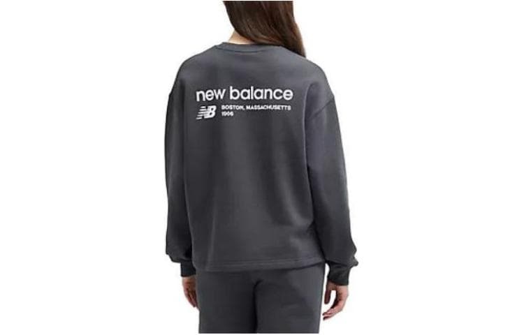 Худи New Balance Linear Heritage Brushed Back Fleece Crewneck - изображение 2