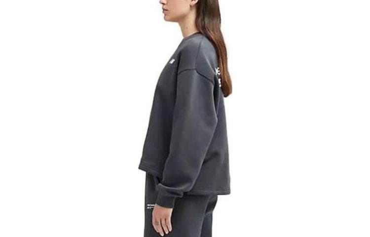 Худи New Balance Linear Heritage Brushed Back Fleece Crewneck - изображение 3