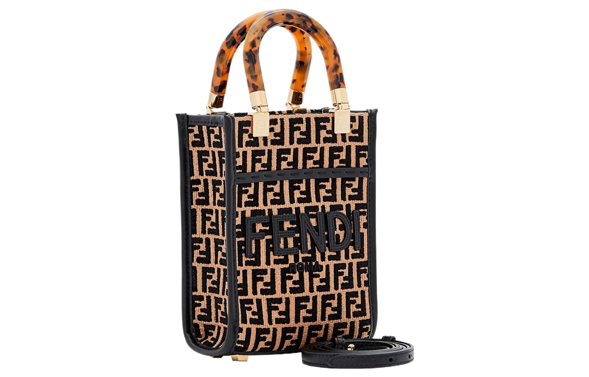 Сумка Fendi Sunshine Mini Tote - изображение 2