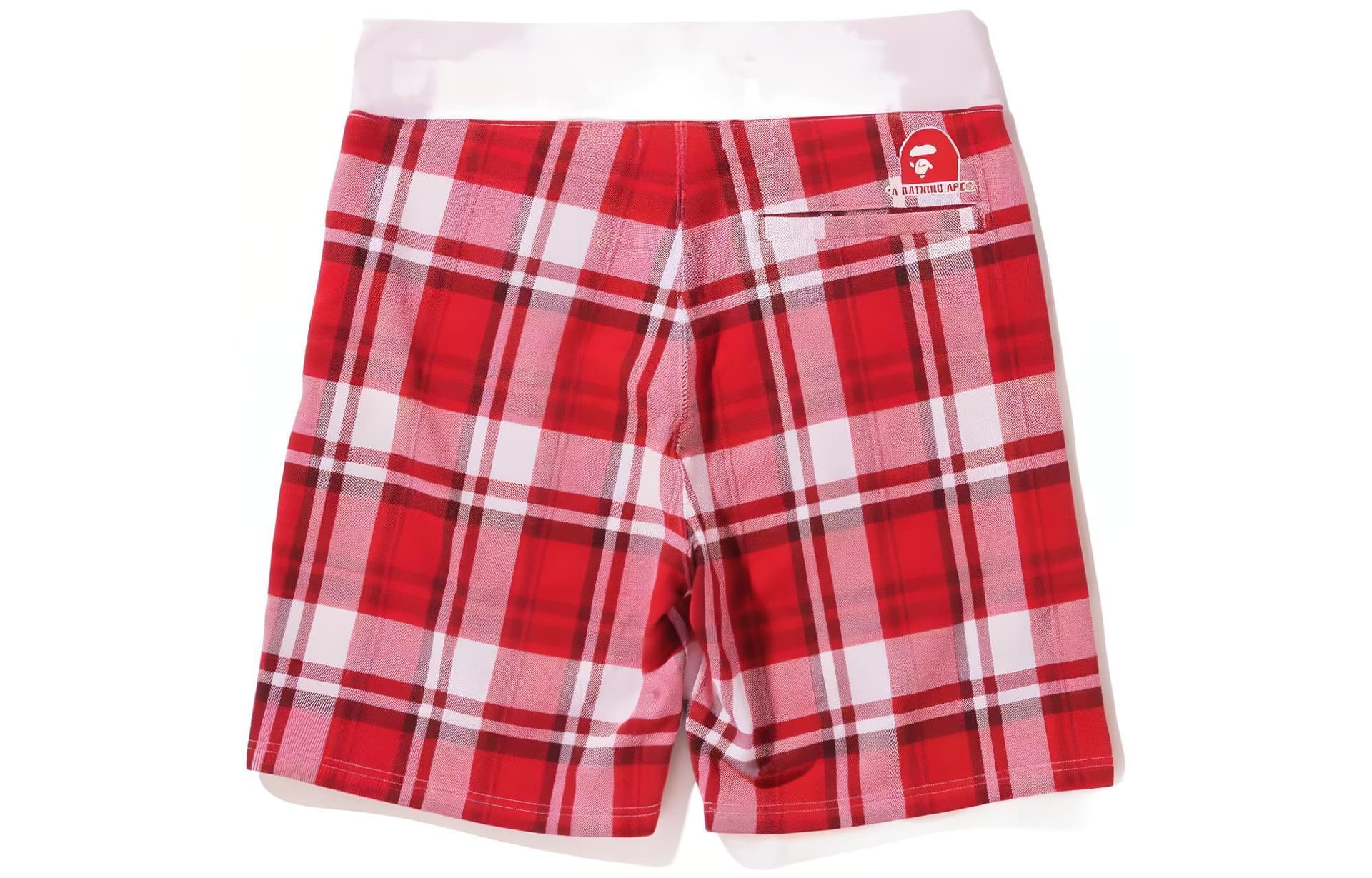 Шорты BAPE Check Gift Sweat Shorts - изображение 2