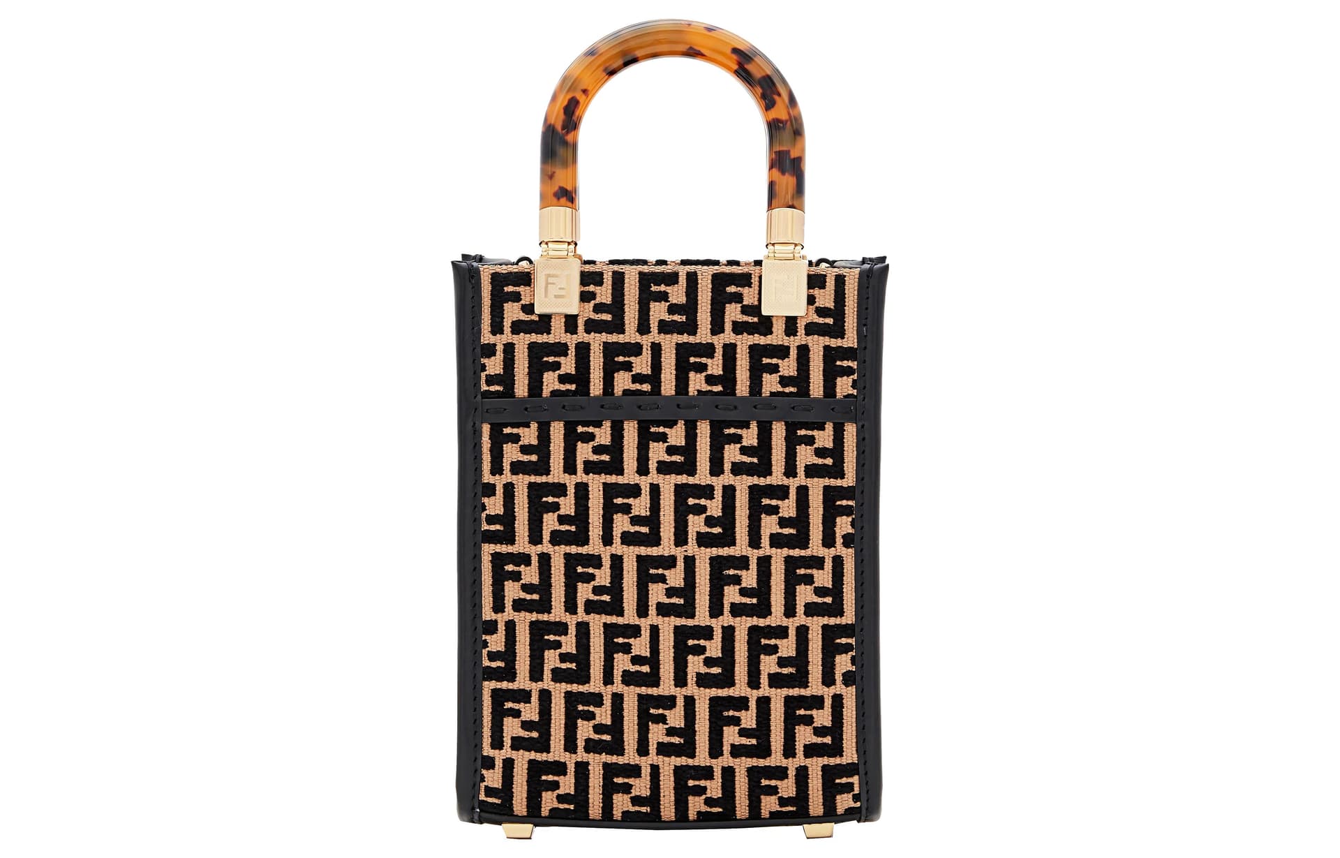 Сумка Fendi Sunshine Mini Tote - изображение 3