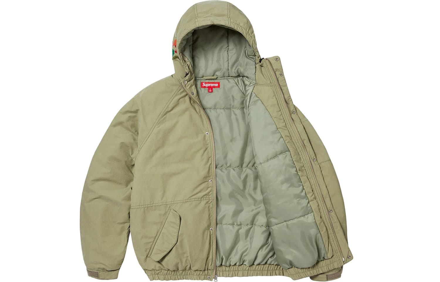 Куртка Supreme FW23 WEEK9 NEEDLEPOINT HOODED JACKET - изображение 3