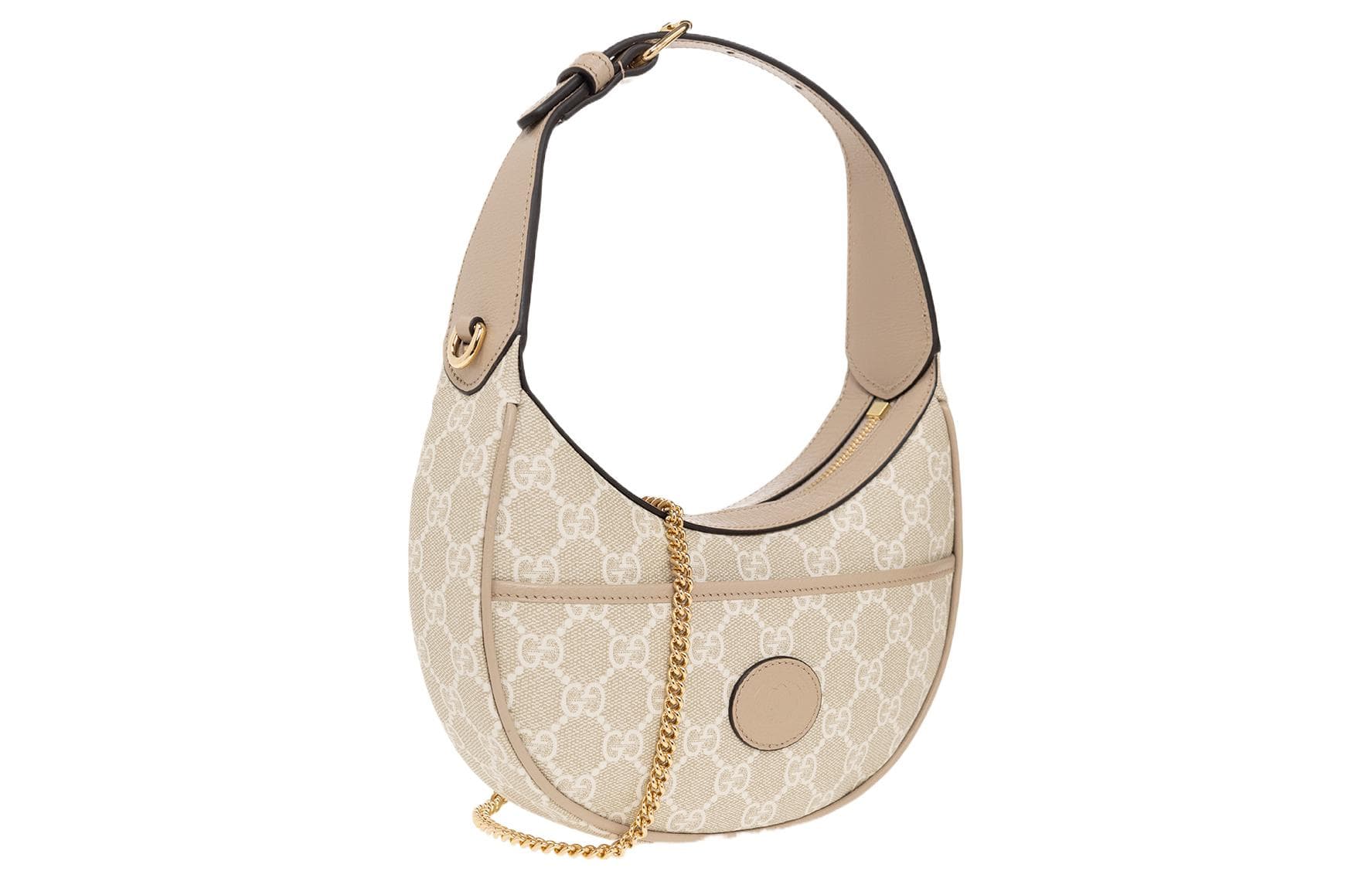 Мини-сумка Gucci Mini Hobo Bag Beige/White - изображение 2