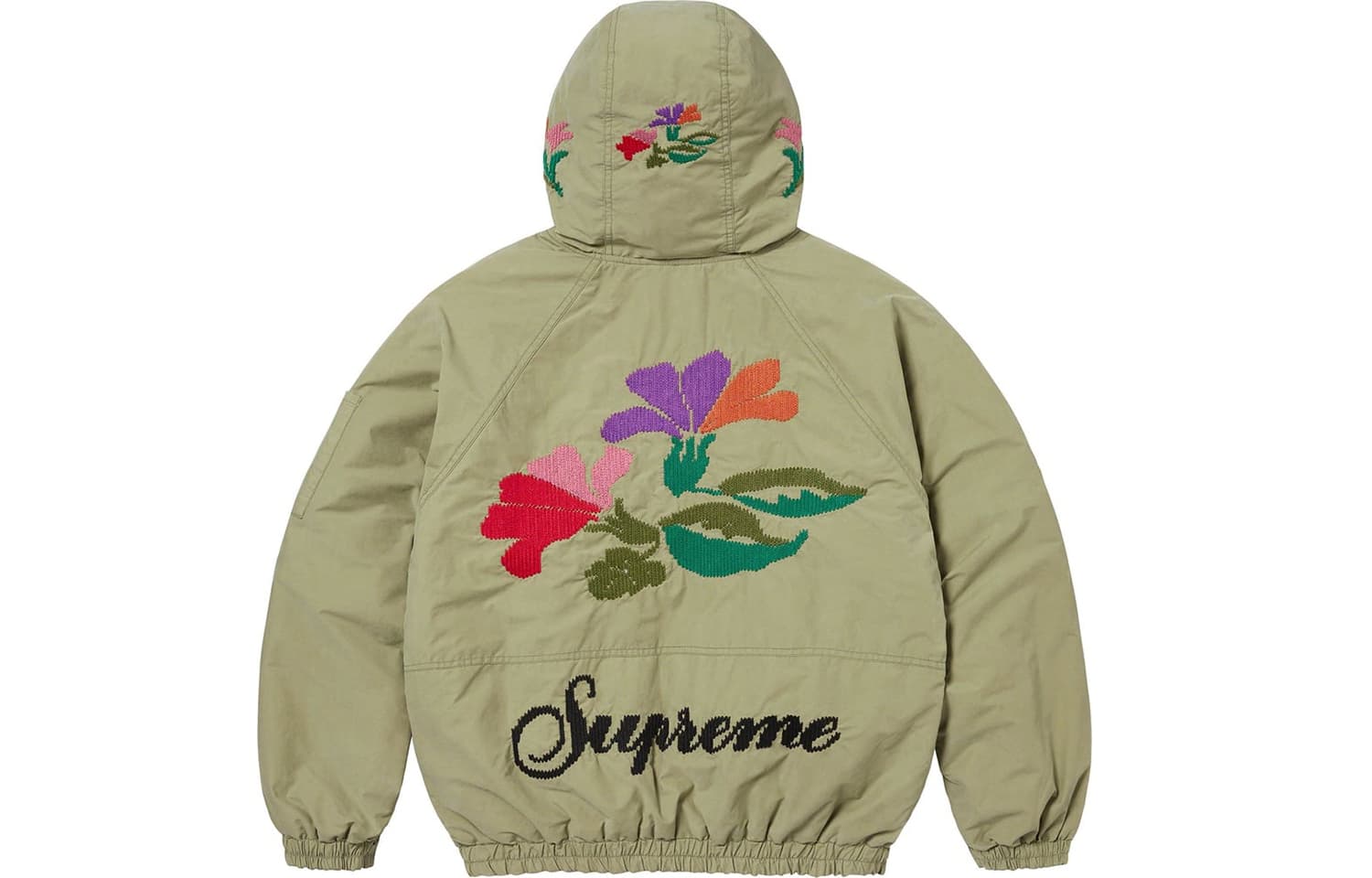 Куртка Supreme FW23 WEEK9 NEEDLEPOINT HOODED JACKET - изображение 4