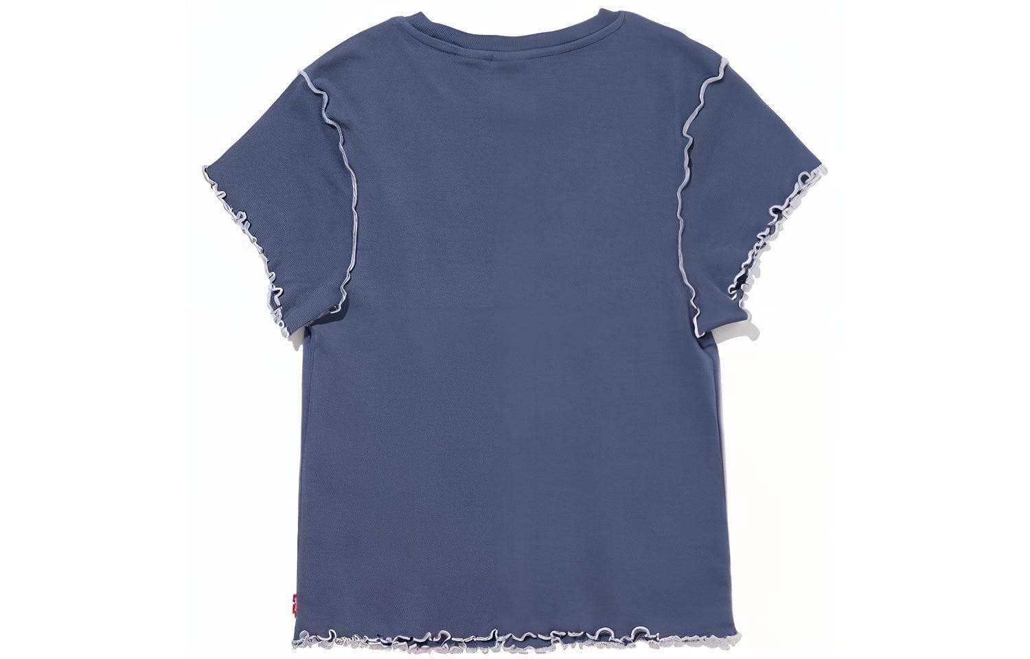 Футболка Levis Blue Crewneck Slim Fit Tee - изображение 2