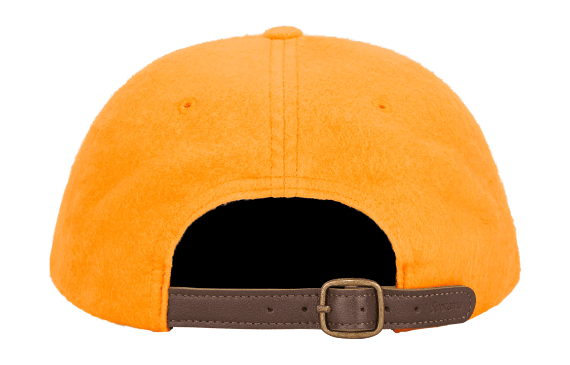Кепка Supreme Washed Flannel 6-Panel Orange - изображение 2