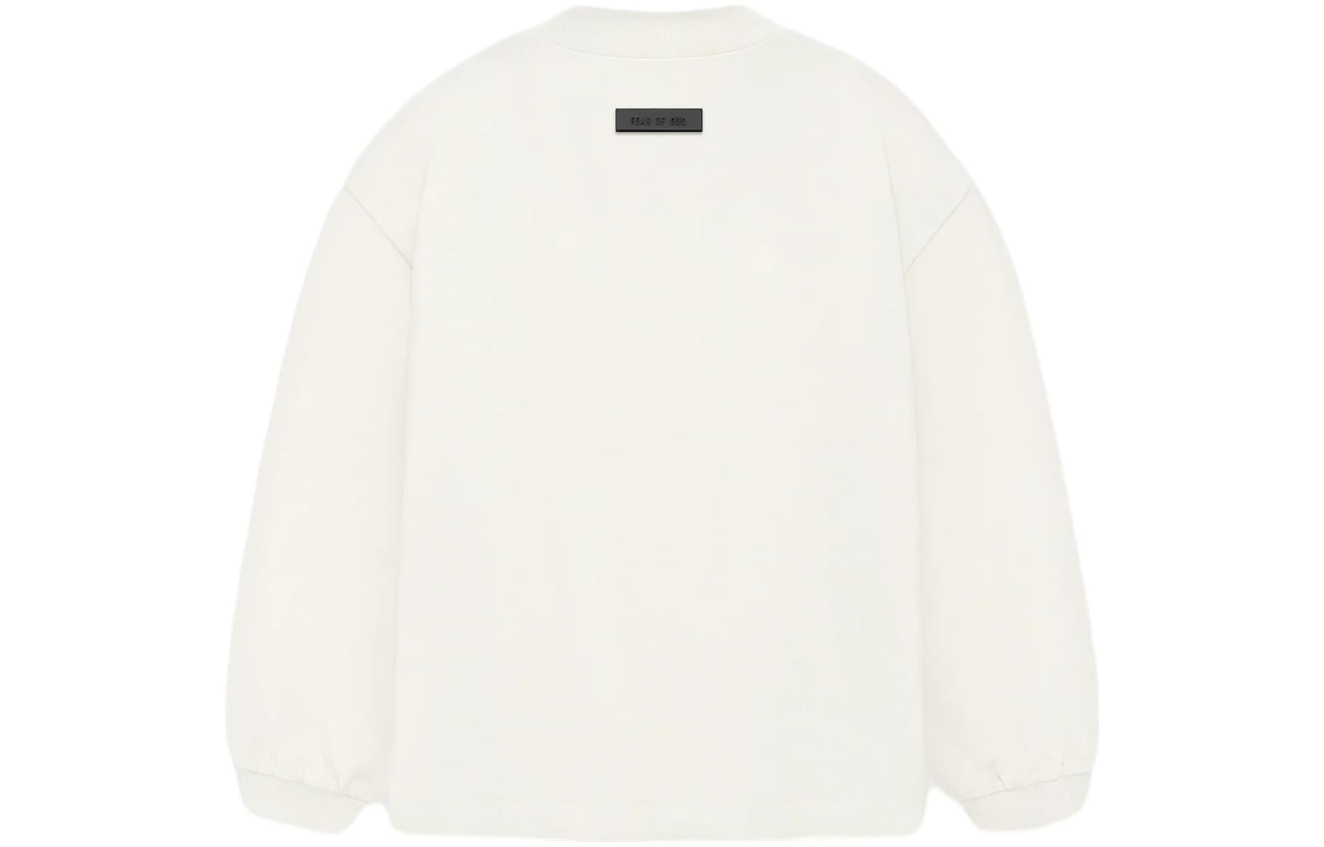 Футболка Fear of God Essentials FW23 Kids LS Tee T Cloud Dancer - изображение 2