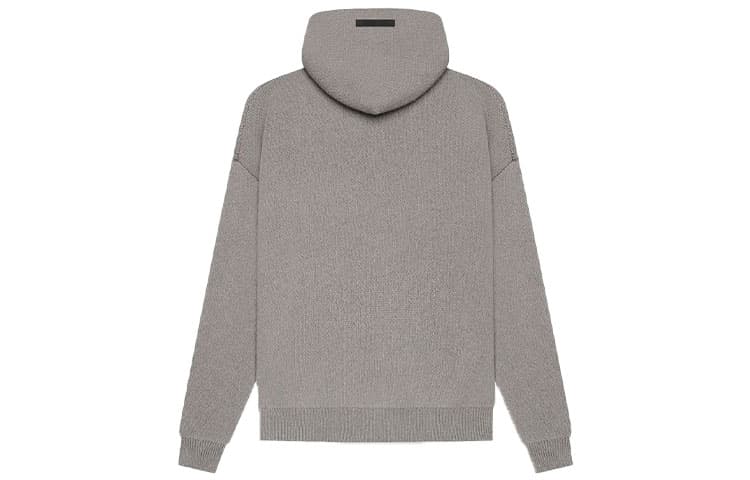 Fear of God Essentials SS21 Knit Pullover Dark Heather Oatmeal Logo - изображение 2