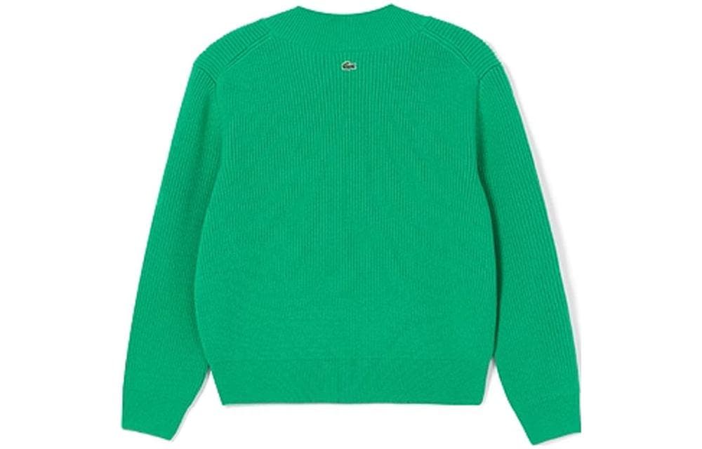 Кардиган Свитеры для женщин LACOSTE Collaboration Holiday Green - изображение 2