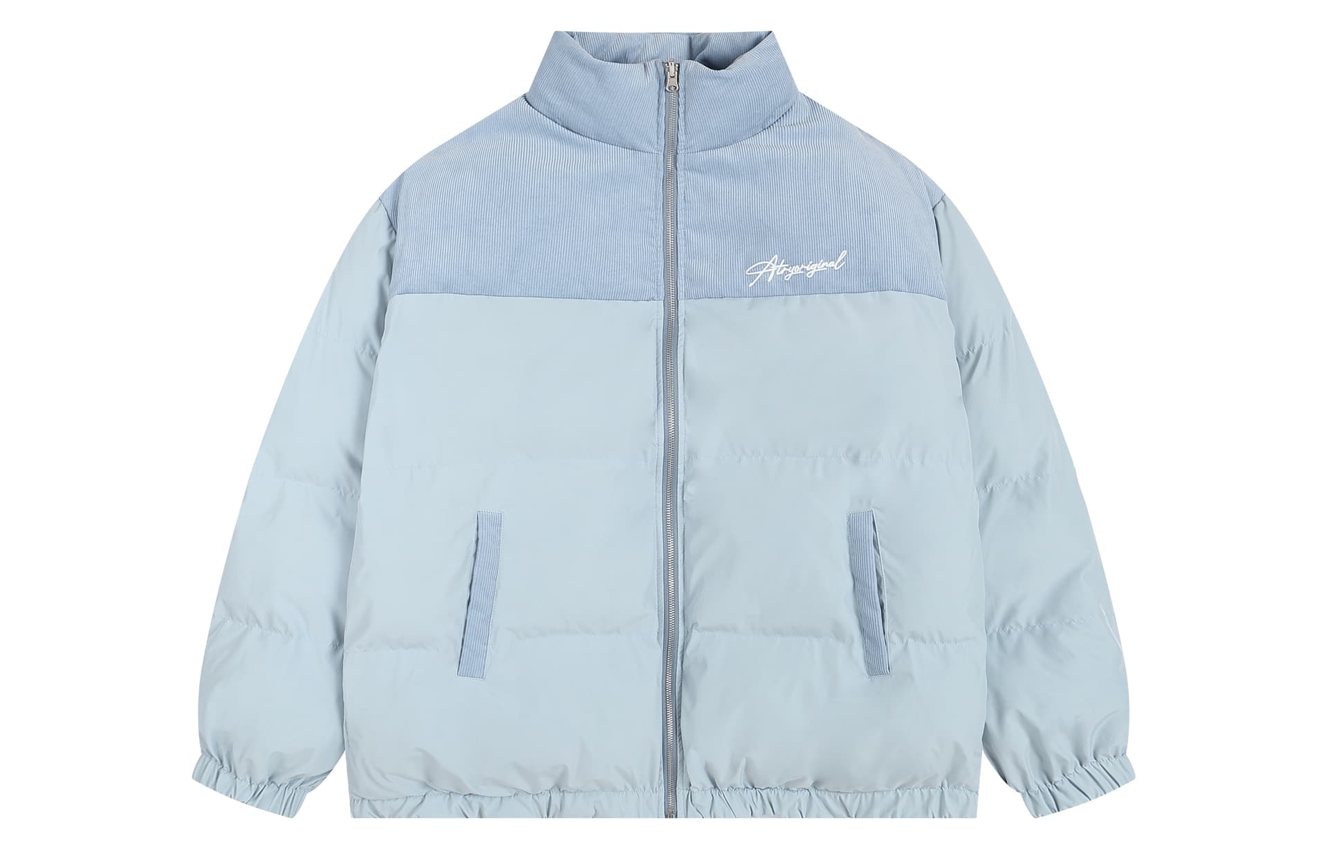 Зимняя куртка пуховик Atry Reversible Letter Patchwork Jacket - изображение 2